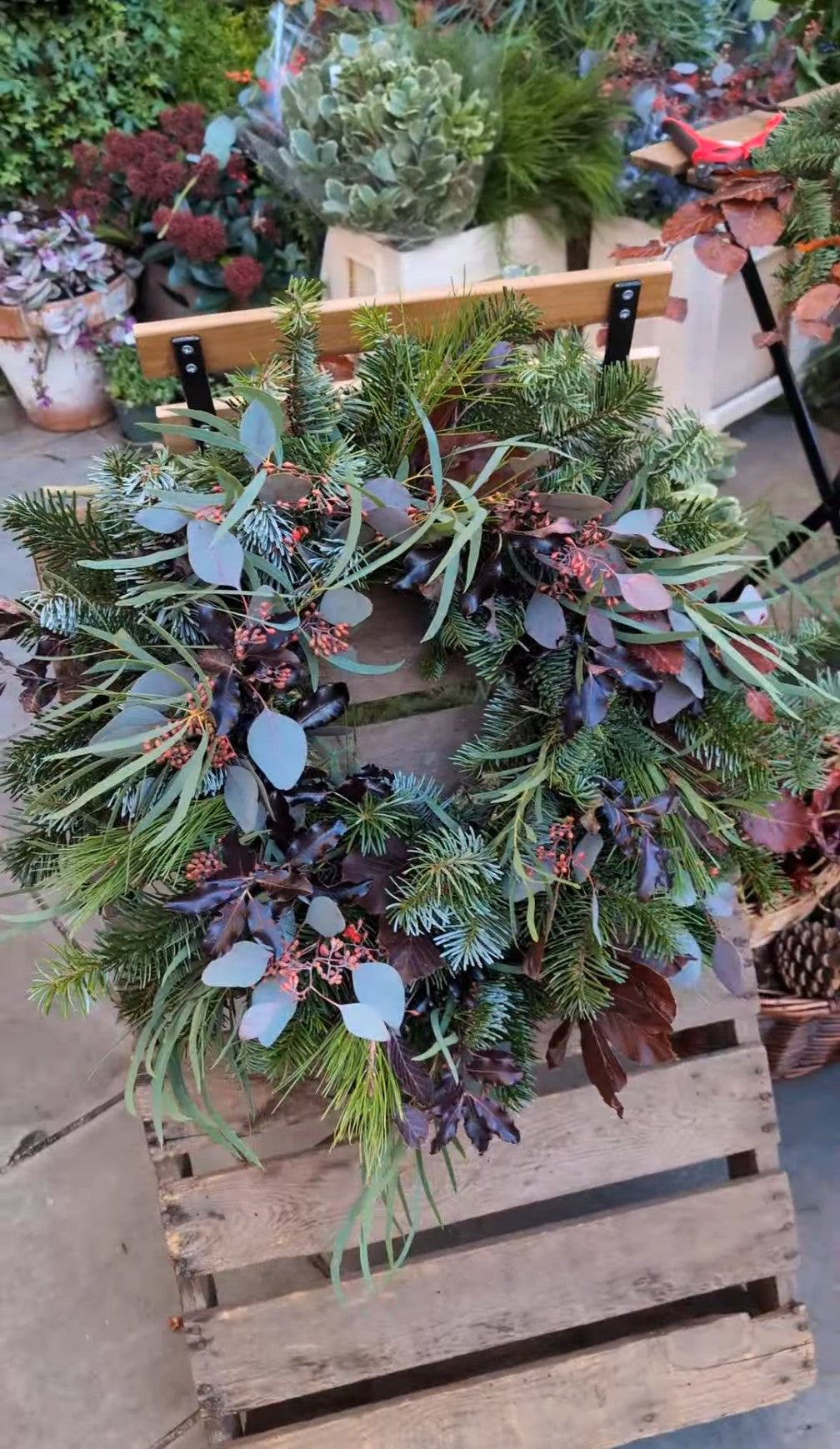 Festive Wreath Workshop - Battersea